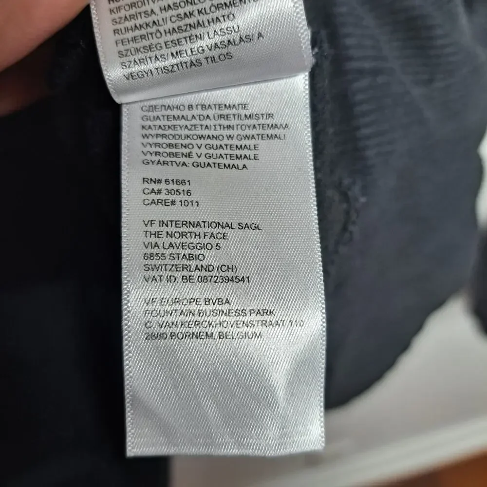 The North Face Men's M Hoodie Pullover Sweatshirt Gray Logo Casual‎